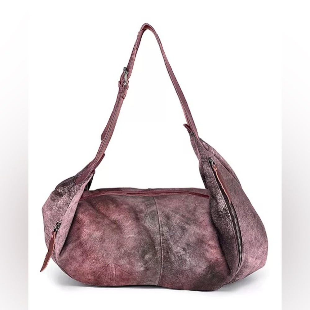 Free People Old Trend Leather Dorado Hobo Convertible Backpack
